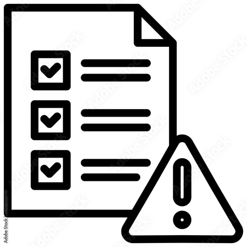 Risk Assessment Icon