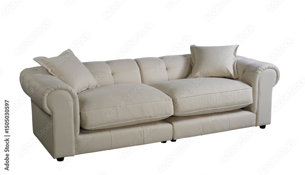 Fototapeta premium Stylish Velvet Seating to Enhance Your Home Decor 