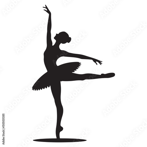 Ballerina with Leg Extended Dance
