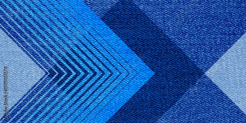 Abstract bacgkround blue and white gradient. Modern blue abstract rectangle box lines background for presentation design, banner, brocure, and business card