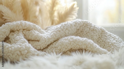 Cozy Romantic Textures in Soft Neutral Tones for Intimate Photography and Home Decor Inspiration