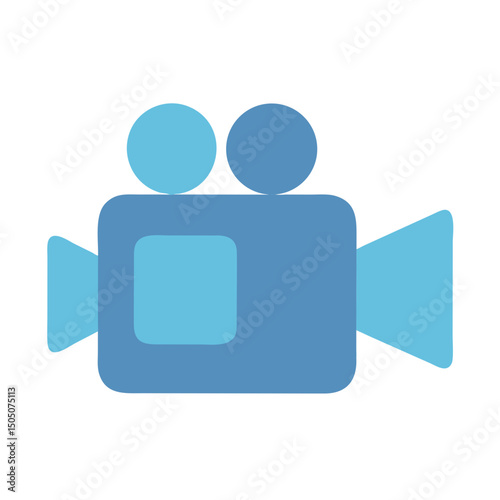 Video Camera Recording Icon – Filming and Media Capture Symbol