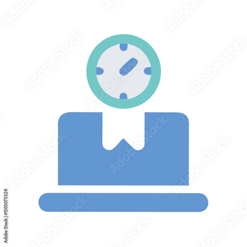 Weighing Scale Platform Icon – Measurement and Weight Monitoring Symbol