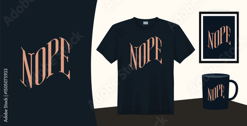 Trendy vintage t shirt design artwork. Tshirt design template mockup. T-shirt design free vector