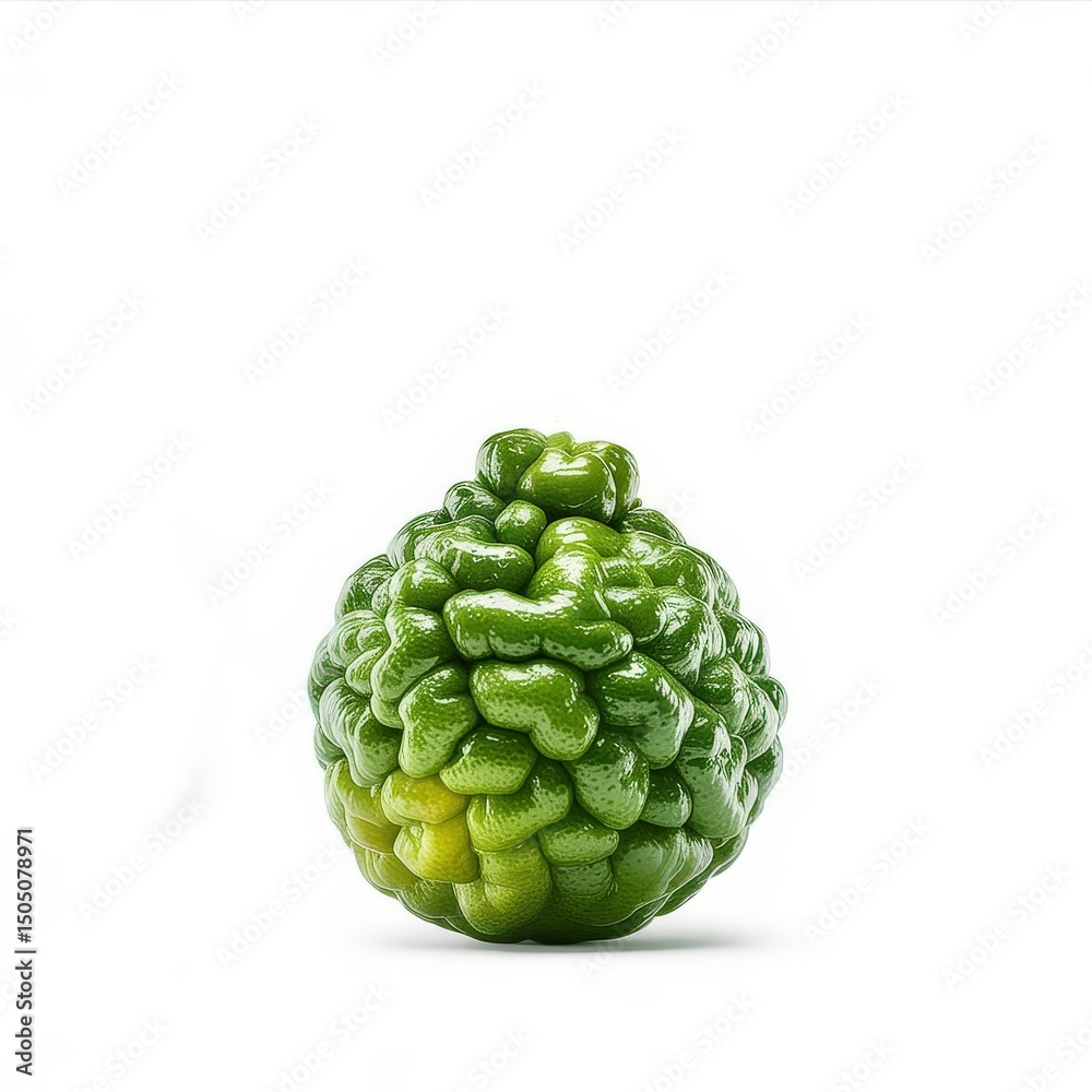 Fototapeta premium Bergamot isolated on white background.