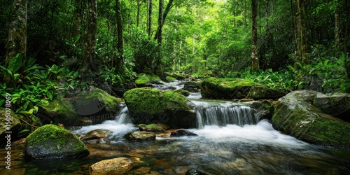 Lush Rainforest Scenery