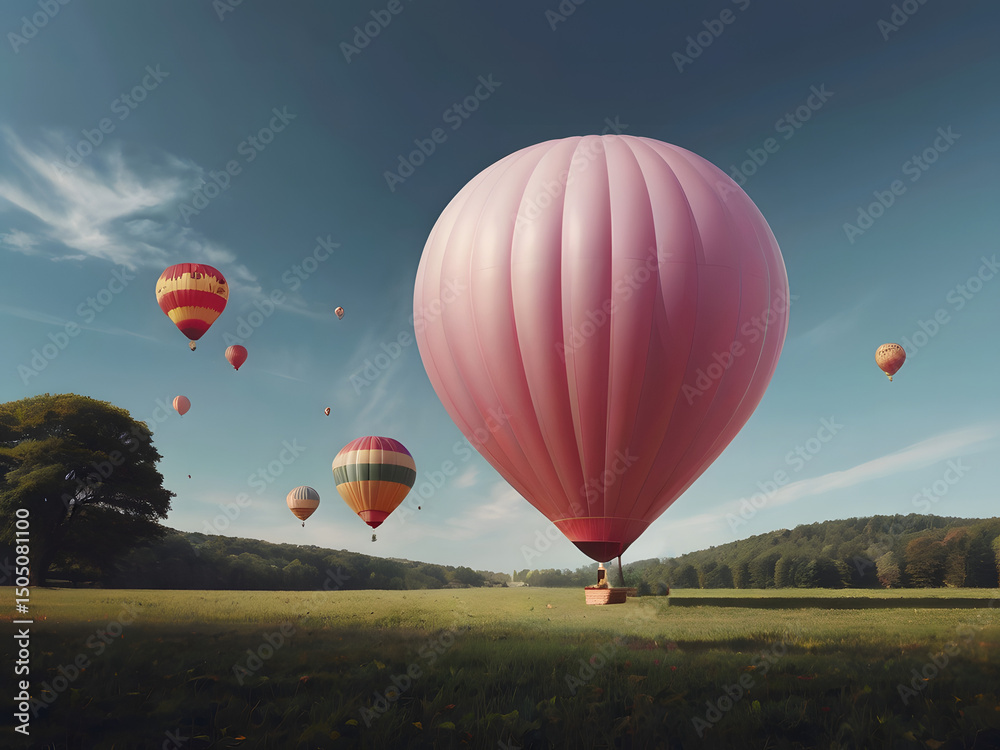 Obraz premium big pink