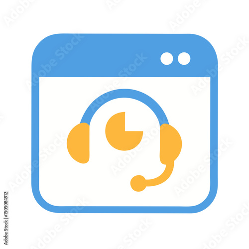 Dashboard Icon – Data Analytics, Control Panel, User Interface Symbol