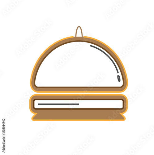 kitchen utensil icon for storing food or cooking, serving icon