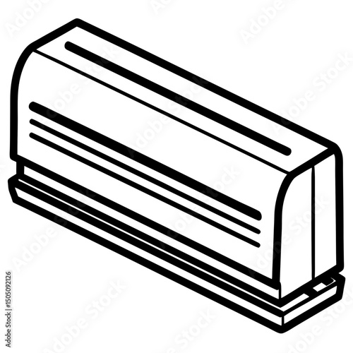 air conditioner vector illustration