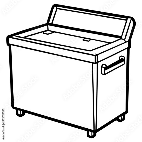 modern electric stove