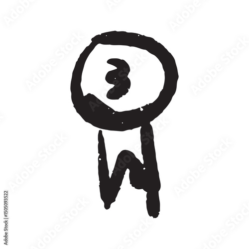 set of an Sport Equipment Graffiti 3rd Badge