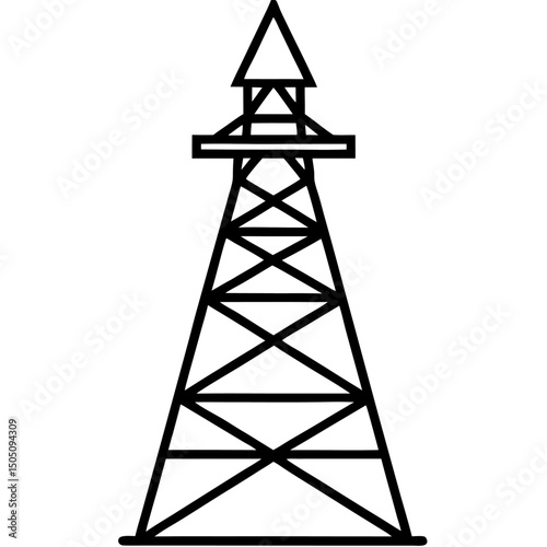 high voltage tower
