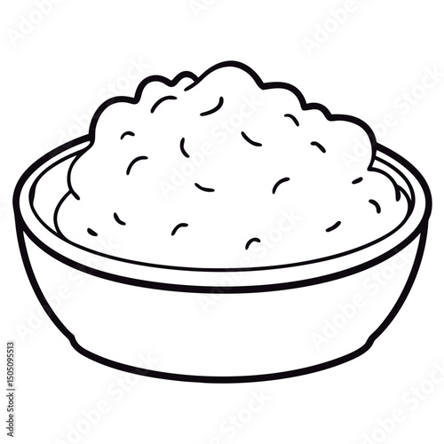 Simple bowl of chunky dip.