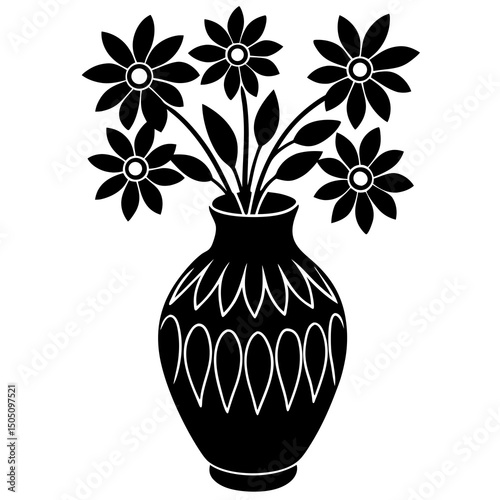 vase with flowers