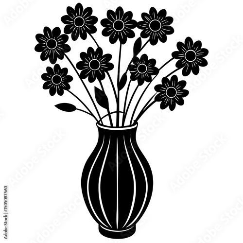flowers in vase