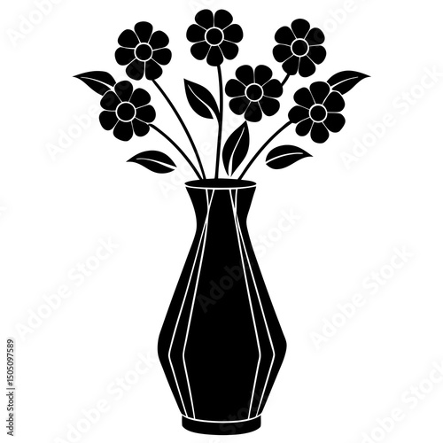 vase with flowers