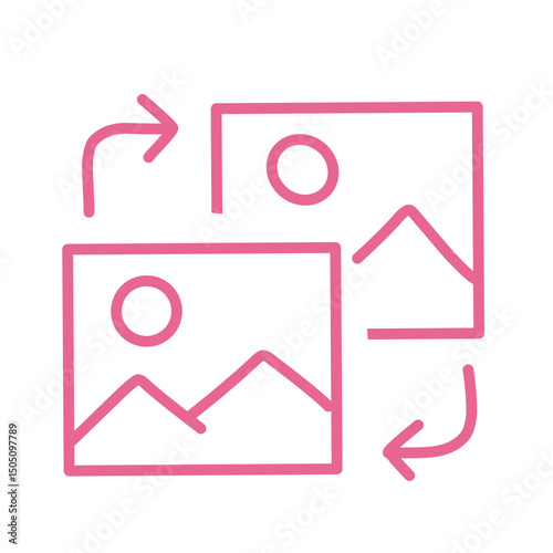 Photo editing pixel vector