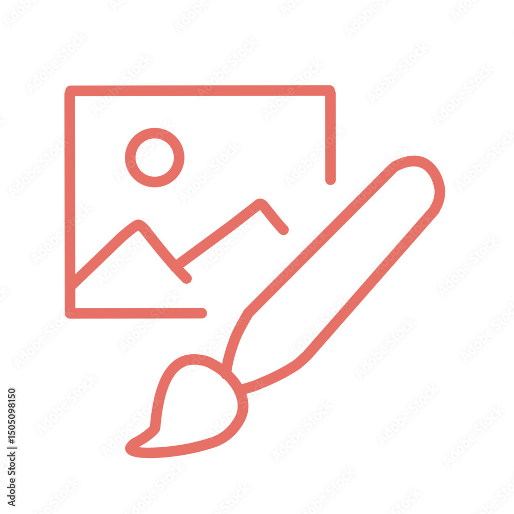 Photo editing pixel vector