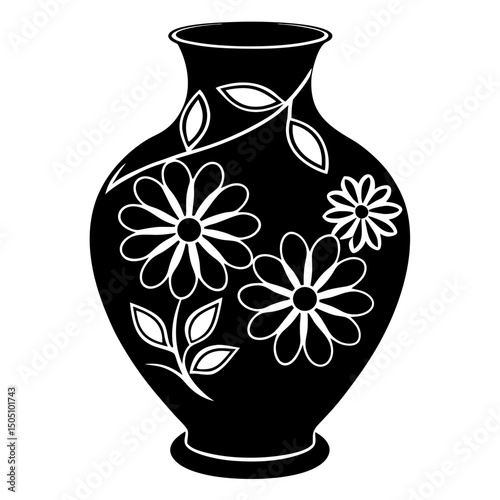 vase with flowers