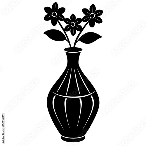 vase with flowers