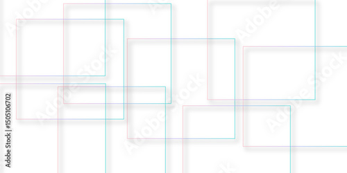 Abstract background with cubes. Modern geometric background. White ceramic brick tile.	