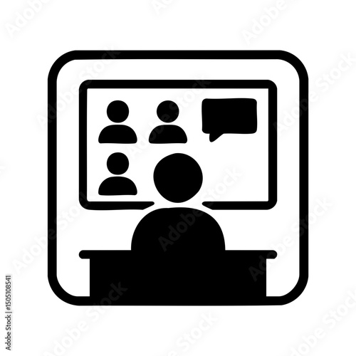 Online Video Meeting with Multiple Participants
