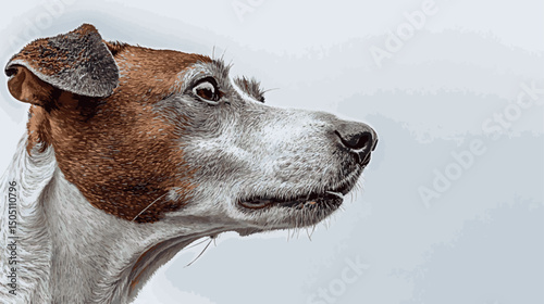 Dog Profile with Alert Expression