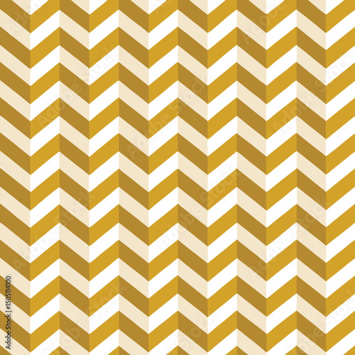 Pattern seamless chevron abstract wave background stripe gold luxury color and line. Geometric line vector. Christmas background.
