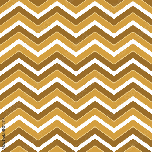 Pattern seamless chevron abstract wave background stripe gold luxury color and line. Geometric line vector. Christmas background.