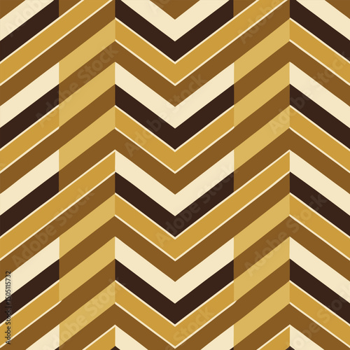 Pattern seamless chevron abstract wave background stripe gold luxury color and line. Geometric line vector. Christmas background.