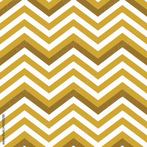 Pattern seamless chevron abstract wave background stripe gold luxury color and line. Geometric line vector. Christmas background.