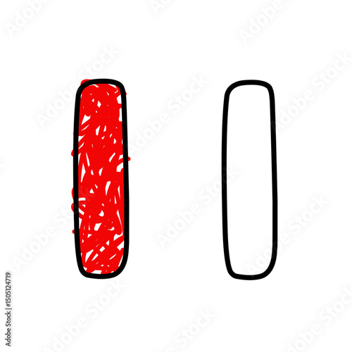 coloring page capital letter I