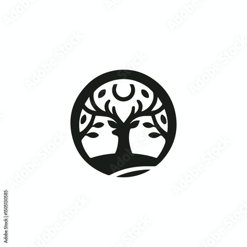 Deer oak logo