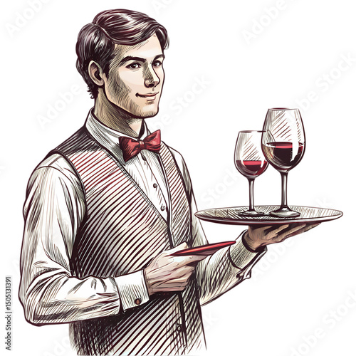 Wine Service: Sommelier, Waiter, Fine Dining
