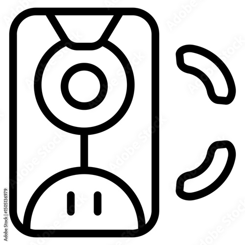 Speaker Line Icon
