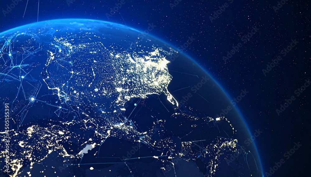 Obraz premium planet earth in space