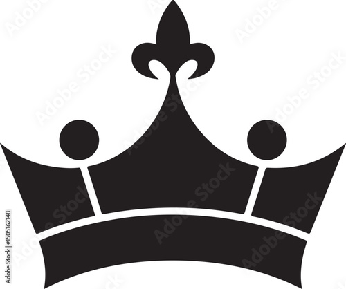 Royal Crown Silhouette Design

Elegant King & Queen Crown Vector

Classic Royalty Crown Illustration

Vintage Crown Icon Clipart

Majestic Crown Emblem Art