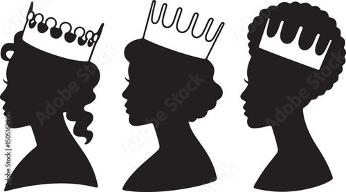 Royal Crown Silhouette Design

Elegant King & Queen Crown Vector

Classic Royalty Crown Illustration

Vintage Crown Icon Clipart

Majestic Crown Emblem Art