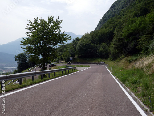 sp 37 von Lago di Tenno nach Riva del Garda