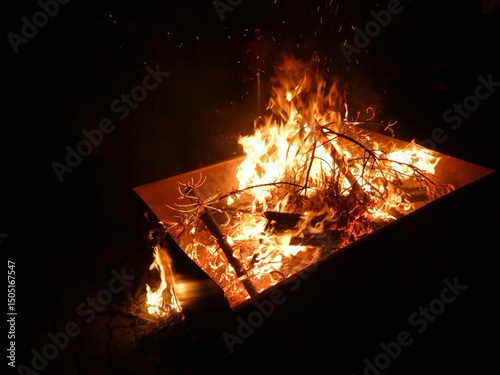 Tannenbaum Feuer