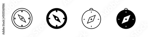 Free Download Compass icon. Ideal for navigation or adventure designs. - GFXLoad