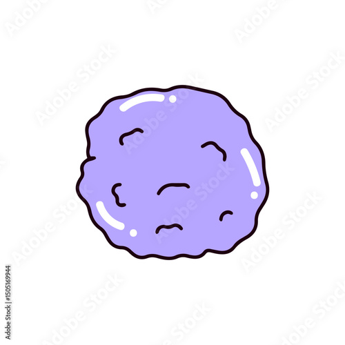 outline, flat design with 2025 color trends with technology theme and breakfast doodles