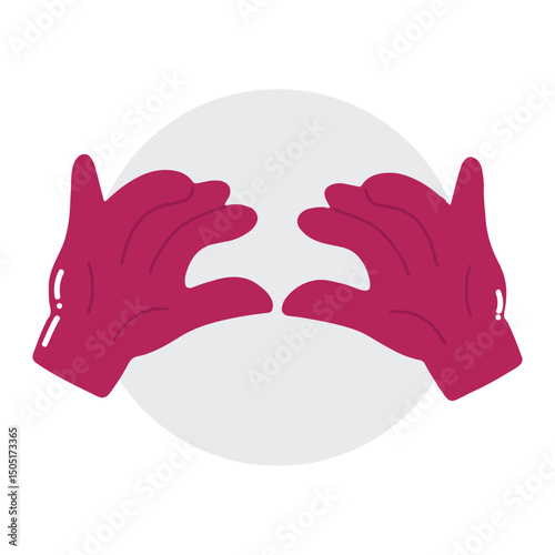Simple hand variant different gesture.All type of hand emojis, gestures, stickers, emoticons flat vector illustration symbols set, collection. Hands, handshakes, muscle, finger, fist, direction, like,