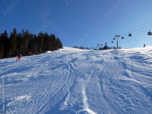 Grießenkareckabfahrt in Richtung Wagrein