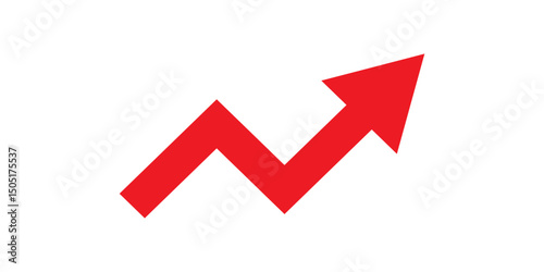 Growth arrow icon Vector illustration. Business concept, growing chart. Concept of sales symbol icon with arrow moving up. Economic Arrow With stroke thin, light and bold.eps 10 Free Download Growth arrow icon Vector illustration. Business concept, growing chart. Concept of sales symbol icon with arrow moving up. Economic Arrow With stroke thin, light and bold.eps 10 - GFXLoad