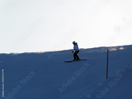 Grießenkareckabfahrt in Richtung Flachau