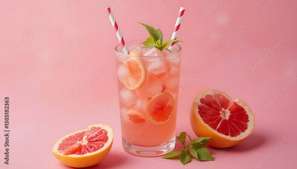 strawberry cocktail with lime and mint strawberry cocktail with lime and mint