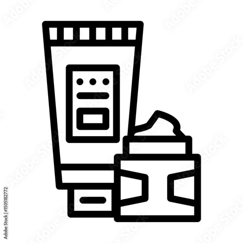 SkincareRoutine line icon