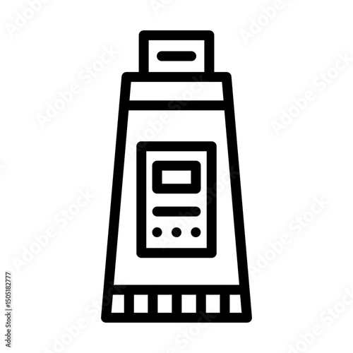 FacialCleanser line icon